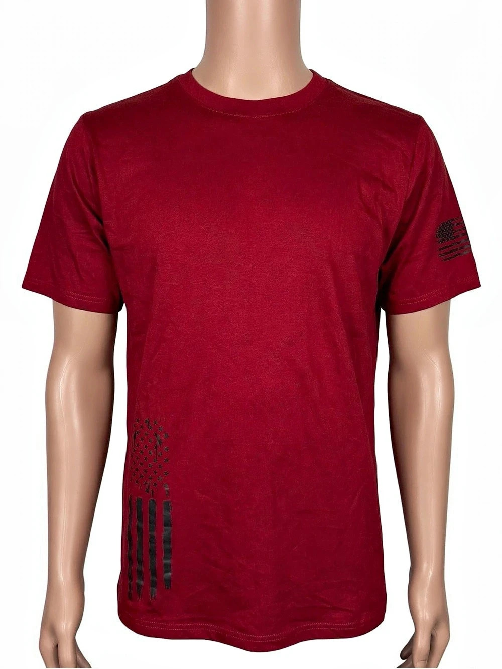 Men's burgundy, Short Sleeve Graphic Tee
